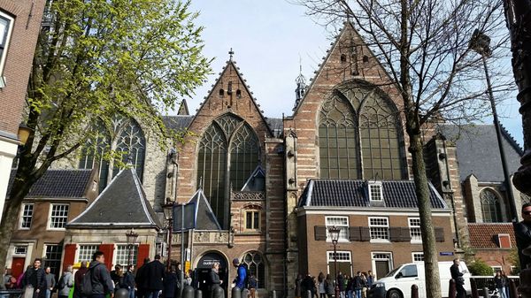 Oude Kerk Amsterdam by null