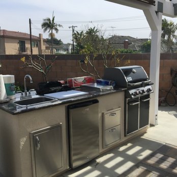 LA Custom Grill Islands - Custome island to fit my Natural Gas Weber Genesis - Grilling Equipment Near Me - South El Monte, California