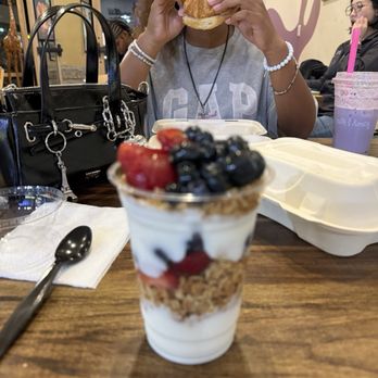 Milk & Honey - The parfait was good and my daughter enjoyed her Ham & Cheese Croissant. - Coffee & Tea Near Me - Aliso Viejo, California Milk & Honey - The parfait was good and my daughter enjoyed her Ham & Cheese Croissant. - Coffee & Tea Near Me - Aliso Viejo, California