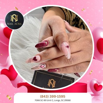 Nail Aura - (843) 399-1595
7066 SC-90 Unit C, Longs, SC 29568 - Nail Salons Near Me - Longs, South Carolina Nail Aura - (843) 399-1595
7066 SC-90 Unit C, Longs, SC 29568 - Nail Salons Near Me - Longs, South Carolina