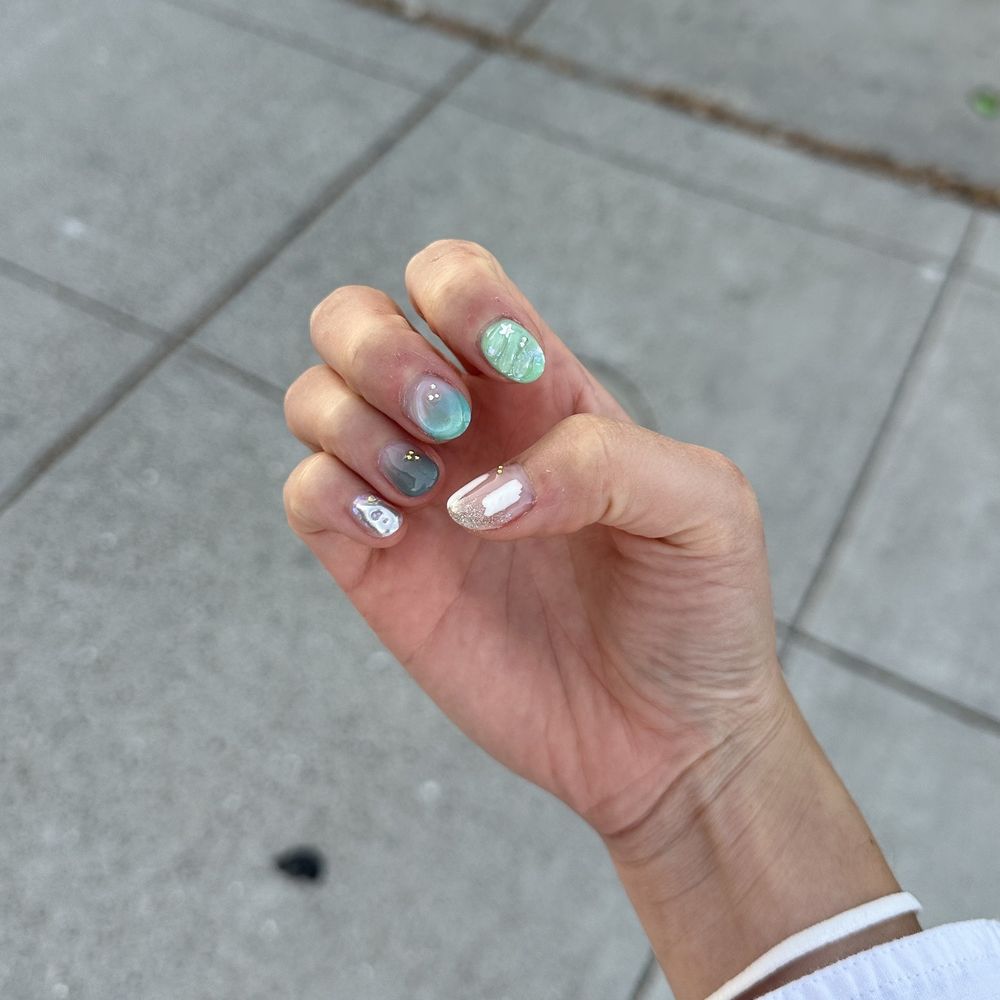 Daily Glam Nails - Japanese gel nails with art - Nail Salons Near Me - Alameda, California