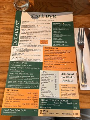 Menu photo 1 Cafe BVR Lauderdale-by-the-Sea, FL Menu photo 1 Cafe BVR Lauderdale-by-the-Sea, FL