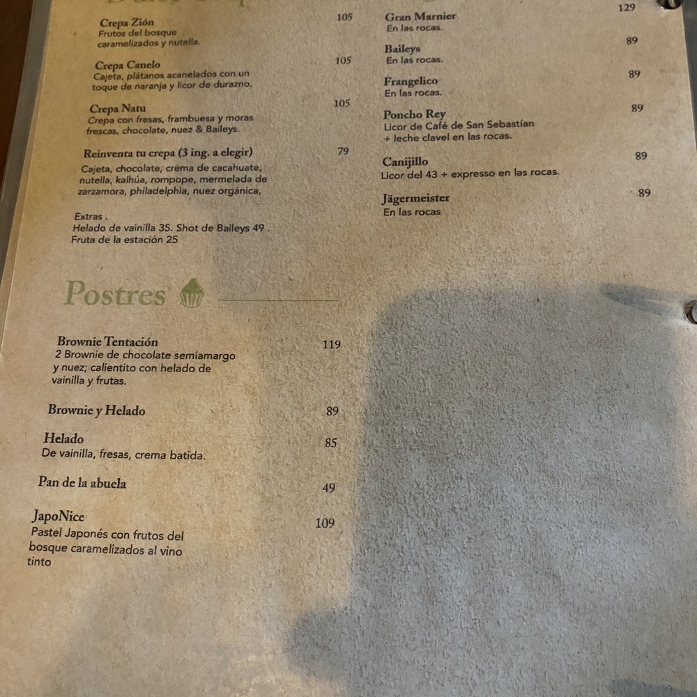 Natureza - Menu - Salad Near Me - Puerto Vallarta, JAL