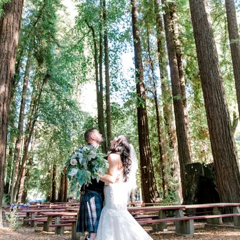 A La Heart Catering - a bride and groom in the woods - Caterers Near Me - Forestville, California A La Heart Catering - a bride and groom in the woods - Caterers Near Me - Forestville, California