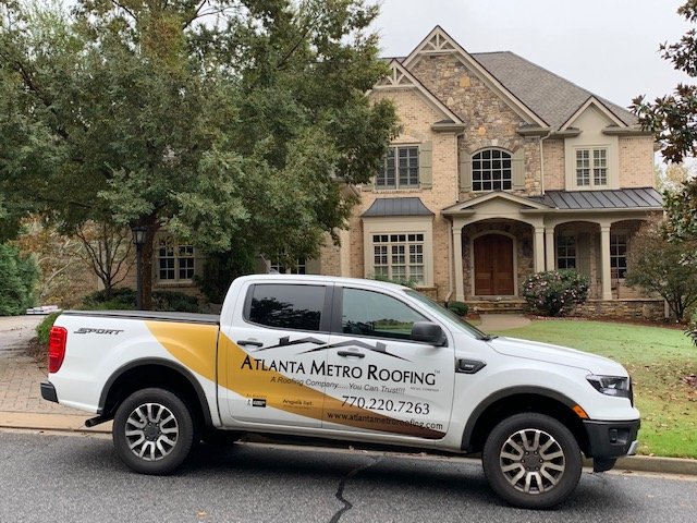Slide of Atlanta Metro Roofing