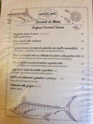 Menu photo 1 Angelino Rome, RM