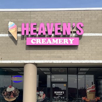 Heaven’s Creamery  - Outside - Ice Cream & Frozen Yogurt Near Me - St. Louis, Missouri
