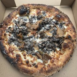 Best Side Pies - Mushroom garlic pizza