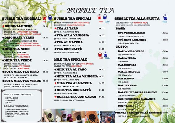 Menu photo 2 Greencaffe & Bubble tea Bologna, BO