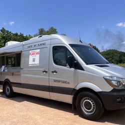 Taste My FLAViAS - The Taste My Flavas mobile van at the Houston Botanic Garden