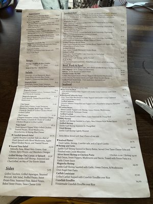 Menu photo 1 Magnolia Grill Natchez, MS Menu photo 1 Magnolia Grill Natchez, MS
