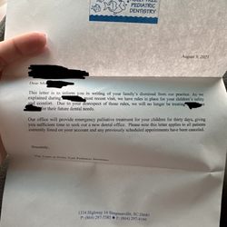 Holly Tree Pediatric Dentistry - Letter