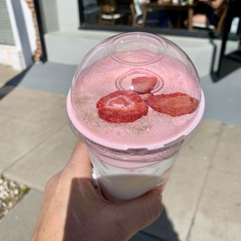 S3 Coffee Bar - Strawberry milk - Coffee & Tea Near Me - Escondido, California S3 Coffee Bar - Strawberry milk - Coffee & Tea Near Me - Escondido, California