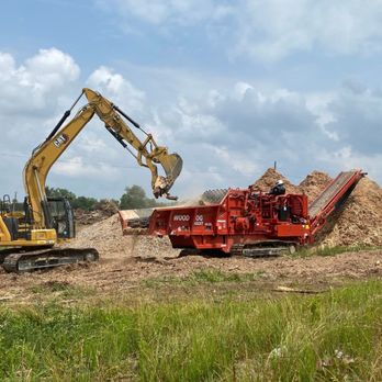 Timber Works Tree Care - Our horizontal grinder in use! - Tree Services Near Me - Front Royal, Virginia Timber Works Tree Care - Our horizontal grinder in use! - Tree Services Near Me - Front Royal, Virginia