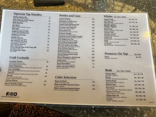 Menu photo 5 Cat Cora's Taproom Detroit, MI