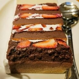 Custom chocolate strawberry shortcake