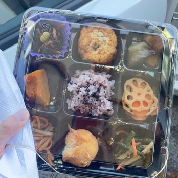 Teruya's Andagi - The incredible veggie bento! The best bento on the island hands down. - Japanese Near Me - Honolulu, Hawaii Teruya's Andagi - The incredible veggie bento! The best bento on the island hands down. - Japanese Near Me - Honolulu, Hawaii