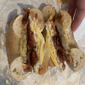 All Star Bagel Manasquan - Grand Slam Breakfast Sandwich - Bagels Near Me - Manasquan, New Jersey