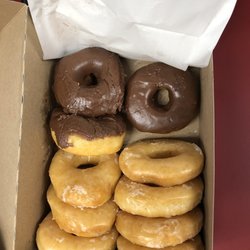 Shipley Do-Nuts - Glazed and chocolate glazed