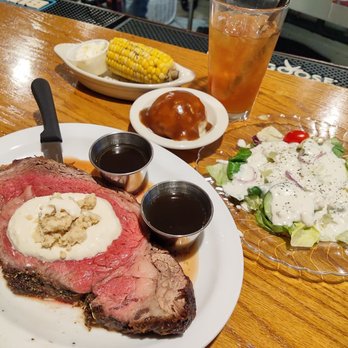 The Rodeo Steak House - Miss Kitty's Friday Night Prime Rib Special with horsey sauce and grated horseradish! - Steakhouses Near Me - Williams, Arizona The Rodeo Steak House - Miss Kitty's Friday Night Prime Rib Special with horsey sauce and grated horseradish! - Steakhouses Near Me - Williams, Arizona