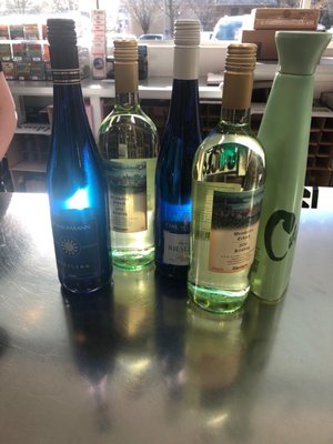 Bottles and Cases by null