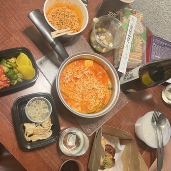 Matzip - busse jjigae (buldak is not from them but will definitely order if they add) - Korean Near Me - Union City, California Matzip - busse jjigae (buldak is not from them but will definitely order if they add) - Korean Near Me - Union City, California