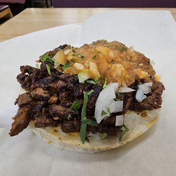 Taqueria Los Pericos #5 - Soft Taco with Pastor - Mexican Near Me - San Leandro, California