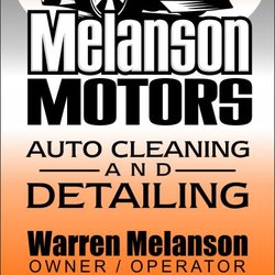 Melanson Motors Auto Cleaning & Detailing
