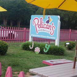 Pelican’s SnoBalls - 7/12/2022. Xmas July Joy candy sign