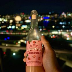 Vanmak - Strawberry Makgeolli is SOOOOO Good!