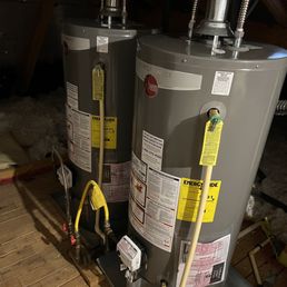 New water heaters