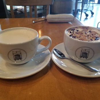 Press & Plow - We stopped in to enjoy a Chi Tea Latte and S'mores Latte. - Coffee & Tea Near Me - Norman, Oklahoma