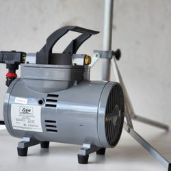 AZTEC Testing - Asbestos Testing in San Diego including air clearances with pumps like this shown in the photo from AZTEC Testing