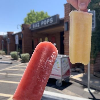 AZ Pops - Strawberry Watermelon Pop and Pineapple Passionfruit Pop - Ice Cream & Frozen Yogurt Near Me - Phoenix, Arizona