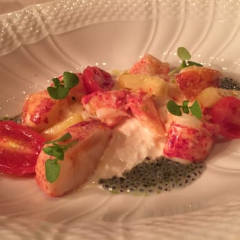 Marea - Astice - lobster with burrata - Italian Near Me - New York, New York Marea - Astice - lobster with burrata - Italian Near Me - New York, New York