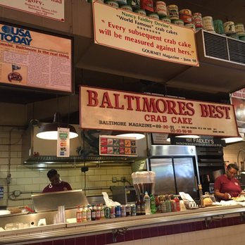 Faidley's Seafood - Order counter - Seafood Markets Near Me - Baltimore, Maryland