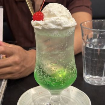 Konjiki Ramen Downtown - Melon Cream Soda - Ramen Near Me - Toronto, Ontario