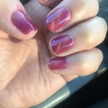 La Nail Too - Gel done too thick and wide touching skin - Nail Salons Near Me - Brunswick, Georgia La Nail Too - Gel done too thick and wide touching skin - Nail Salons Near Me - Brunswick, Georgia