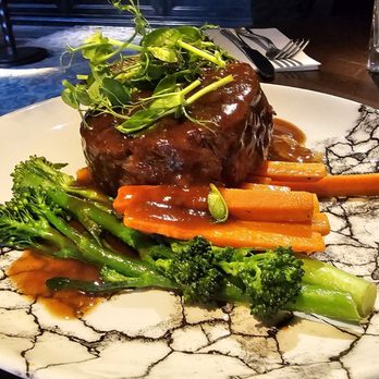 Old Warehouse Restaurant - Featherblade of Beef.  So good.  So good. - Modern European Near Me - Tullamore, OY