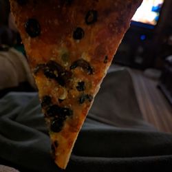 Cloverleaf Sports Bar & Grill - This is right out of the box - looks more like a frozen store pizza then a Cloverleaf Monster.