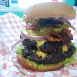 Toscano Burgers & More - Double bacon cheeseburger