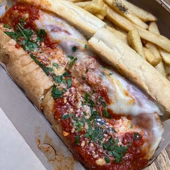 Slice of Brooklyn Wood Fired Pizza & House Made Pasta - Eggplant Parm Sammy - Pizza Near Me - Hamilton Square, New Jersey Slice of Brooklyn Wood Fired Pizza & House Made Pasta - Eggplant Parm Sammy - Pizza Near Me - Hamilton Square, New Jersey