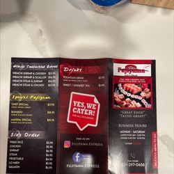 Fujiyama Express - Hibachi, Sides & Hours