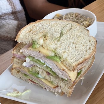 Early Bird - Turkey sandwich- nothing special and quinoa salad was inedible- taste like pure vinegar poured over - New American Near Me - Fullerton, California