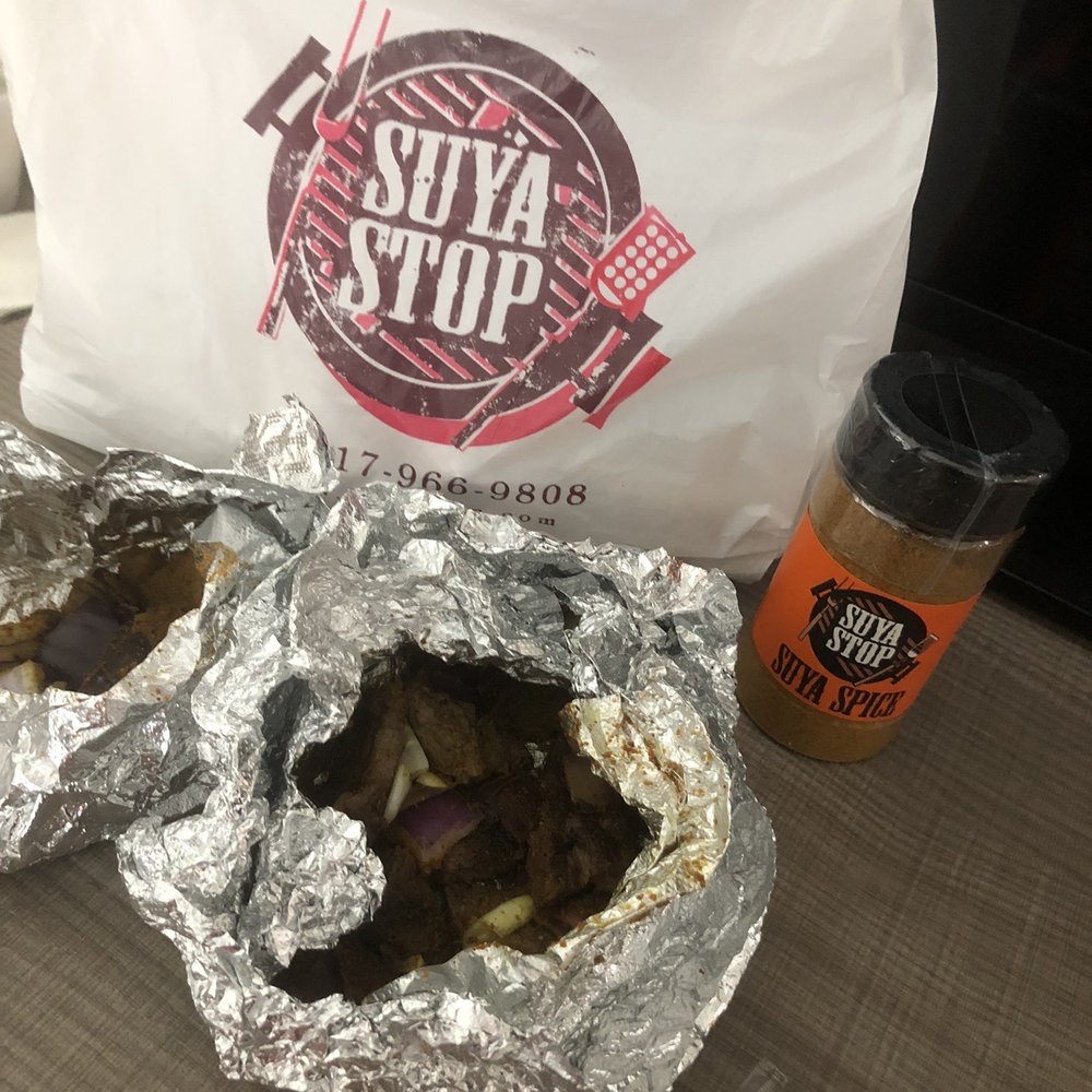 Suyastop - Beef Suya with The Suya Stop Spice! - African Near Me - Grand Prairie, Texas Suyastop - Beef Suya with The Suya Stop Spice! - African Near Me - Grand Prairie, Texas