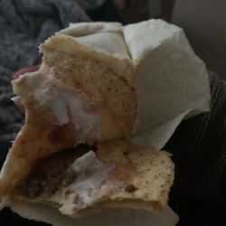 Taco John's - This is a $15 combo of a "StUfFeD taco" it only comes with their overpriced tots and a drink. Both sides were extra