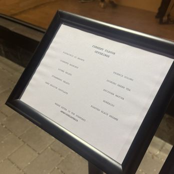 Papi's Gelateria - seasonal menu - Gelato Near Me - Irvine, California