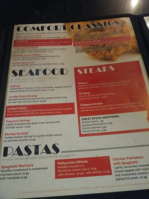 Menu photo 6 Square 109 Restaurant & Bar Clinton, MO Menu photo 6 Square 109 Restaurant & Bar Clinton, MO