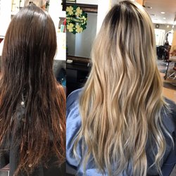 Hair by Suni K. - Before and after