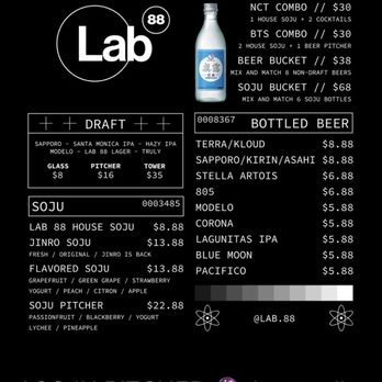 Lab 88 - Drinks 5/2022 - Lounges Near Me - El Monte, California